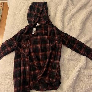 Tillys Hooded Flannel